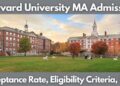 Harvard University MA Admission
