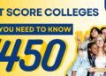 1450 SAT Score Colleges