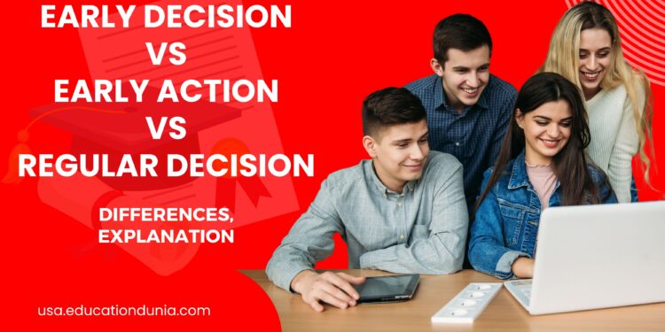 Early Action Vs. Early Decision Vs. Regular Decision: Explanation, Pros ...